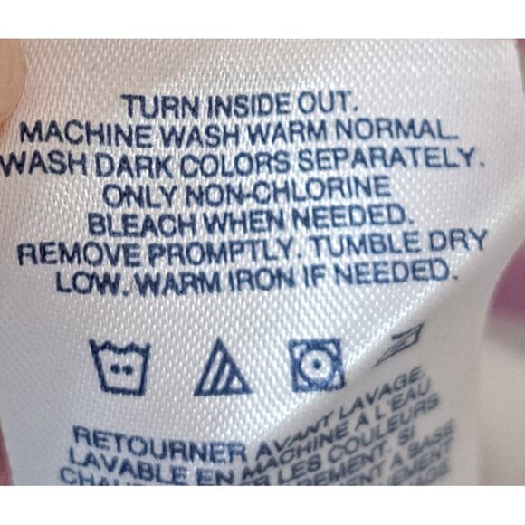 Lands' End Multicolor Striped Girl's L Hoodie Zip Front Robe Cover-Up - Picture 8 of 9